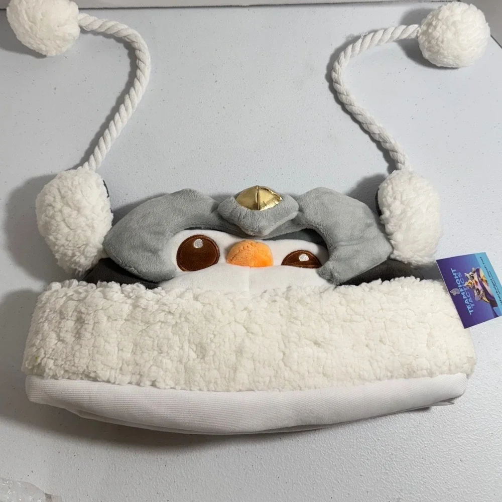 NEW 2025 Riot Games Teamfight Tactics Poro pompom Plush Winter Hat‎